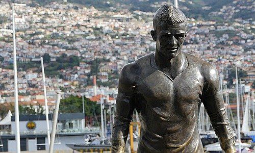Büste von Cristiano Ronaldo in Funchal, Madeira (Bild: Pixabay)