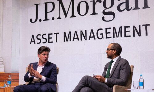 Konferenz von J.P, Morgan Asset Management, London (Bild: finews.ch/York Runne)