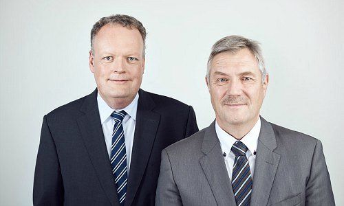 Zürcher Landbank: Andreas Bergmann (VR-Präsident), Hans-Ulrich Stucki (Bankleiter)