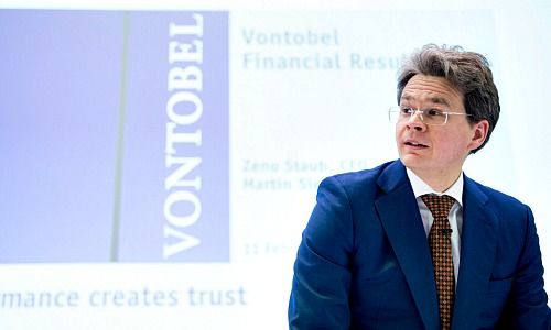 Zeno Staub, CEO der Bank Vontobel