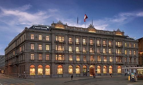Hauptsitz der Credit Suisse am Paradeplatz in Zürich