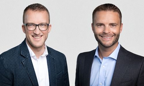 Daniel Schmidheiny und Sandro Matter (von links)