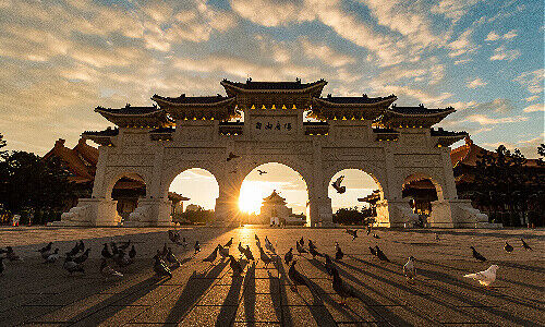Chiang Kai-shek Memorial in Taipei, Taiwan (Bild: Shutterstock) 
