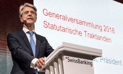 Herbert Scheidt, Präsident der Schweizerischen Bankiervereinigung