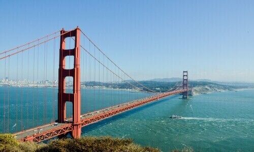 Golden Gate Brücke in San Francisco
