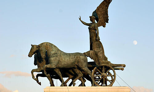 Skulptur am Denkmal Vittorio Emanuele, Rom (Bild: Pixabay)