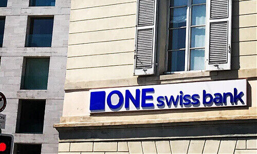 ONE Swiss Bank in Lugano (Bild: finews.ch)