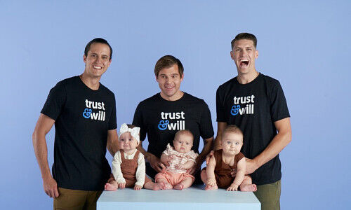 Co-Gründer von Trust & Will, links CEO Cody Barbo (Bild: Linkedin)