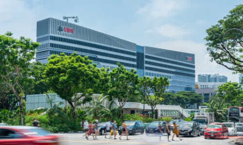 UBS-Sitz in Singapur