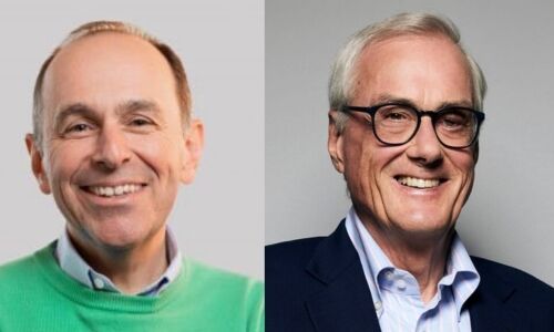 Pietro Supino, Michael Ringier. (Bilder: TX Group, Ringier)