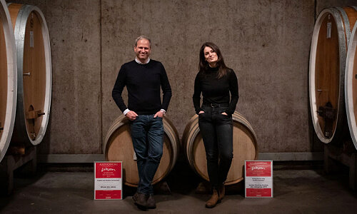 Stefan und Sophie Christmann vom gleinachmigen Weingut1