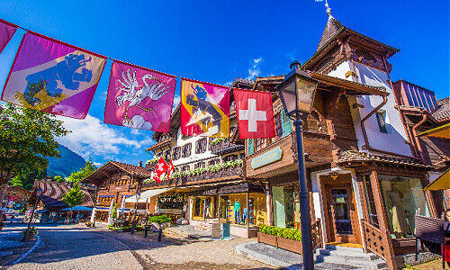 Gstaad: Topdestination im Berner Oberland (Bild: Shutterstock)