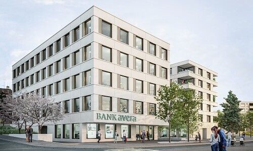 Bank Avera, Visualisierung des neuen Hauptsitzes in Wetzikon
