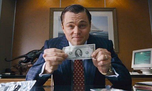 Leonardo DiCaprio in «The Wolf of Wall Street»