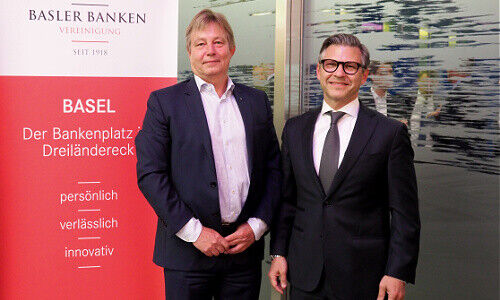 Bernhard Fischer, John Häfelfinger (von links, Bild: BBVg)