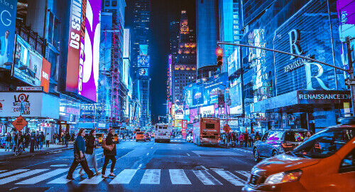Times Square, New York (Bild: Andreas Niendorf, Unsplash)