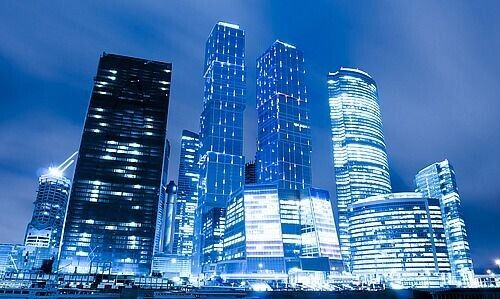 Geschäftsviertel in Moskau (Bild: Shutterstock)