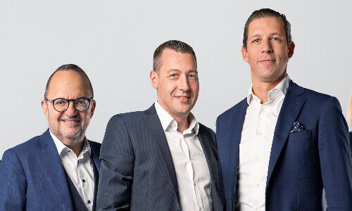 Beat Brügger, Marco Lüscher und Patrick Deucher (von links, Bild: zvg)