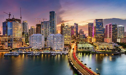 Miami Brickell, das Finanzviertel der Metropole in Florida