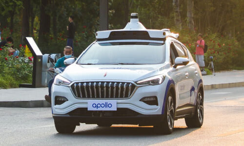 Robotaxi Apollo Auto von Baidu