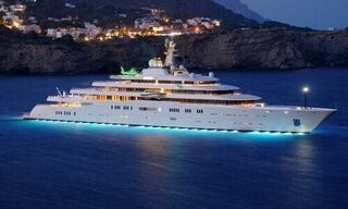 Eclipse, the 162-Meter-Yacht of Russian Billionaire Roman Abramovich (Image: Shutterstock)
