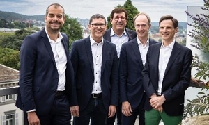  Alexandre Kaplan (M&A Director Altios Corporate Finance), Simon Frei (Managing Partner/CEO FS Partners), Philippe Soullier (Gründer und Chairman Valtus), Fabrice Holler (Group CFO Valtus), Marc Dupuy (Partner Geneo). (Bild: FS Partners)