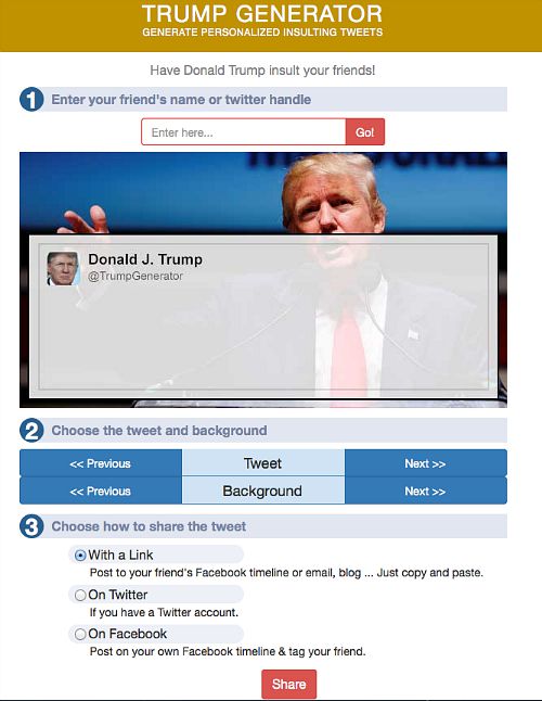 Trump Generator 500