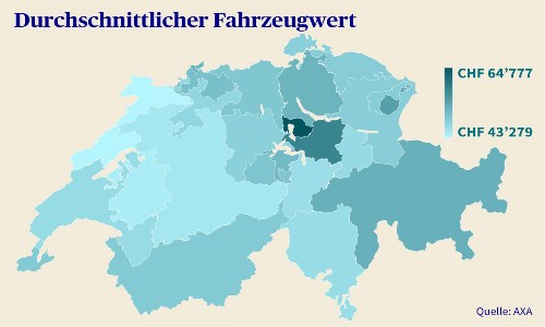 AXA Kantonsranking Autos Schweiz1