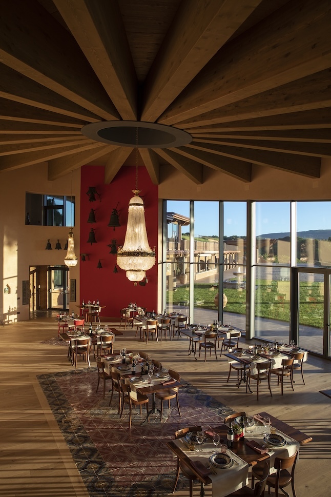 tenuta vallocaia degustations saal