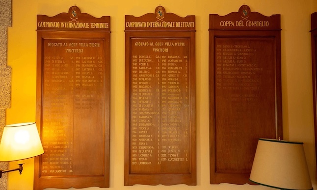 Villa dEste wooden boards