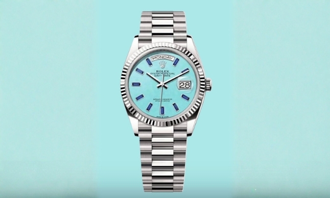 rolex day date 36 turquoise