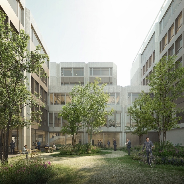 Floragarten Hauptsitz BLKB Visualisierung