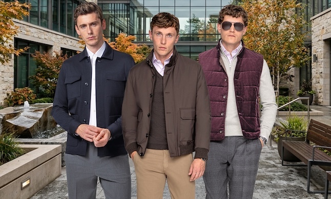 Der perfekte Business-Look für die Übergangszeit. (Bild: PKZ)