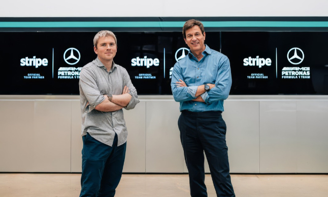 Titelbild zu: Stripe wird globaler Zahlungspartner von Mercedes-AMG Petronas